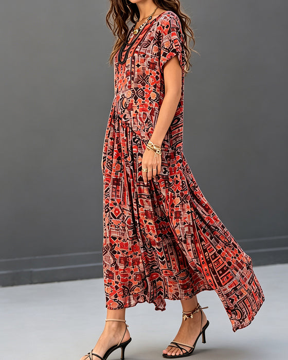 Jurk Casual Korte Mouwen