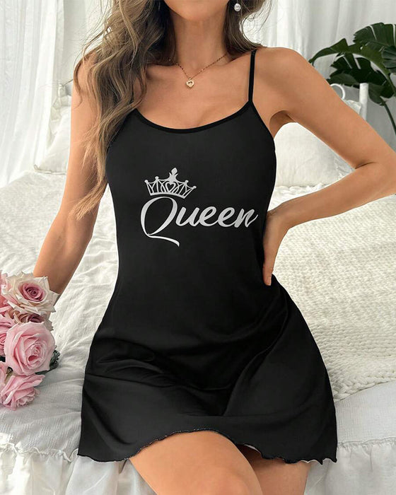 Nachtjurk Bedrukt Kleine Maat Topje