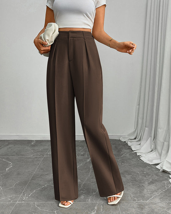 Broek Casual Los Recht Wijd Pijp