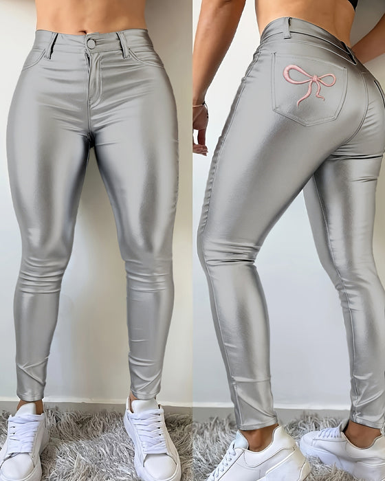 Legging Zwart Modieus Stretch