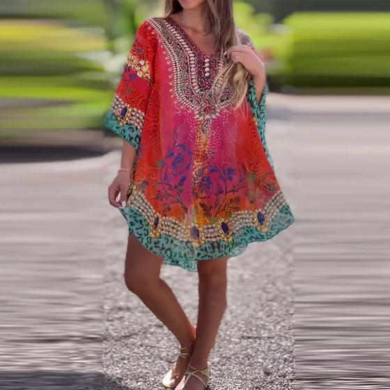 Blouse Etnisch Patroon