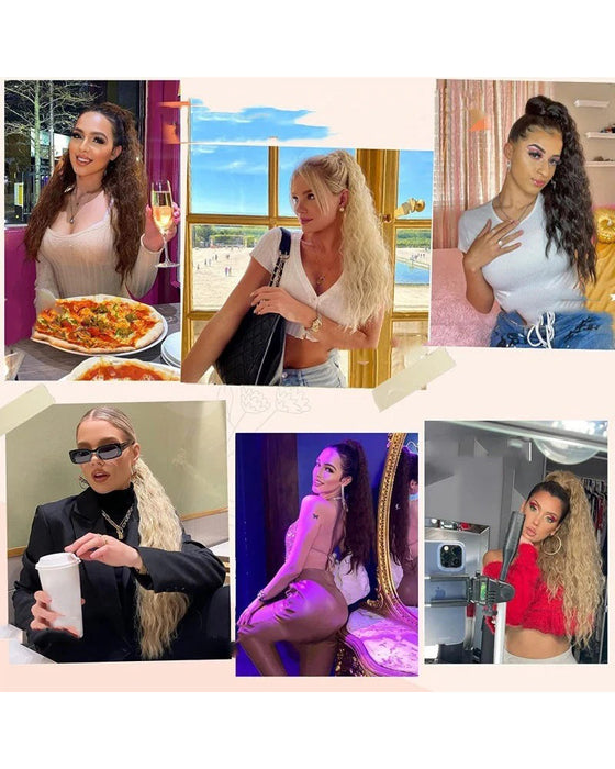 Haarverlenging Krullend Golvend Kroezig