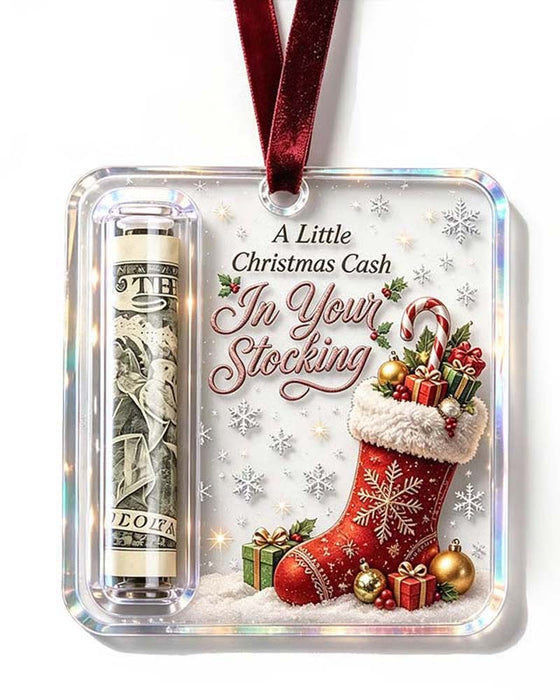 Kerst Contant Cadeau Ornament