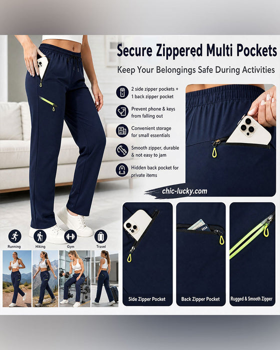 Broek Rits Zak Rechte Pijp