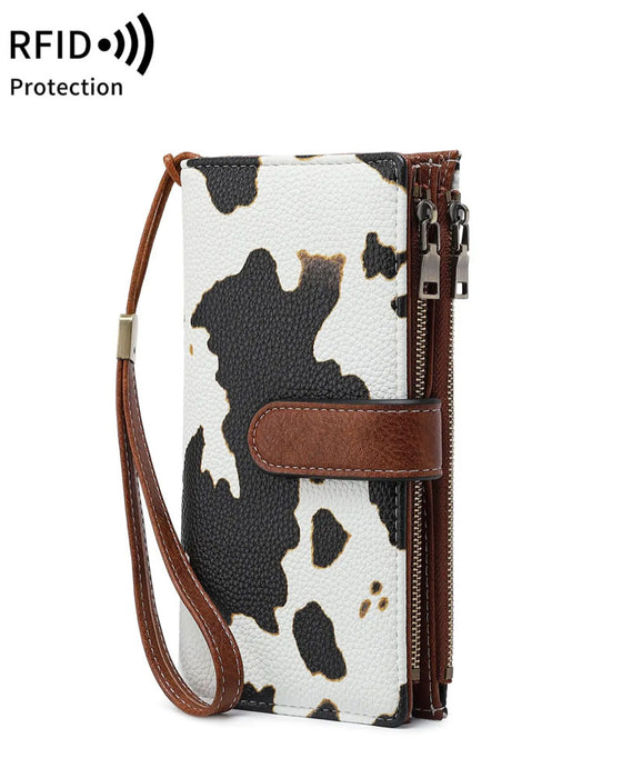 Dames Rits Lange Portemonnee Trendy Exquise Cadeau Portemonnee