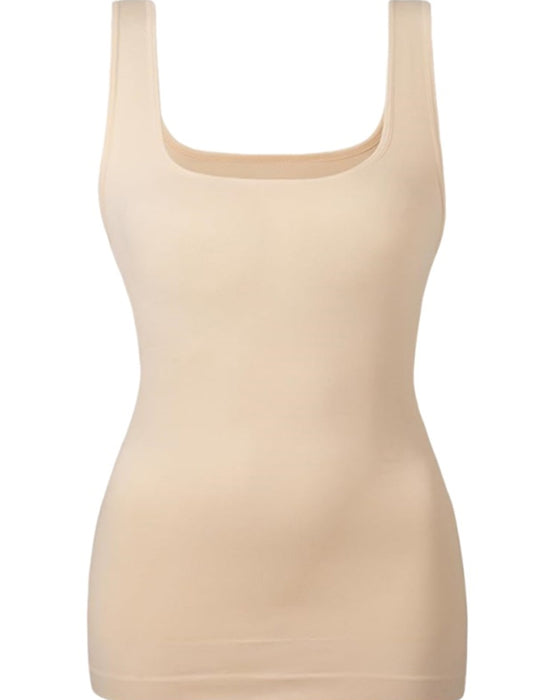 Tanktop Effen Buikcontrole Vormgevend Midi