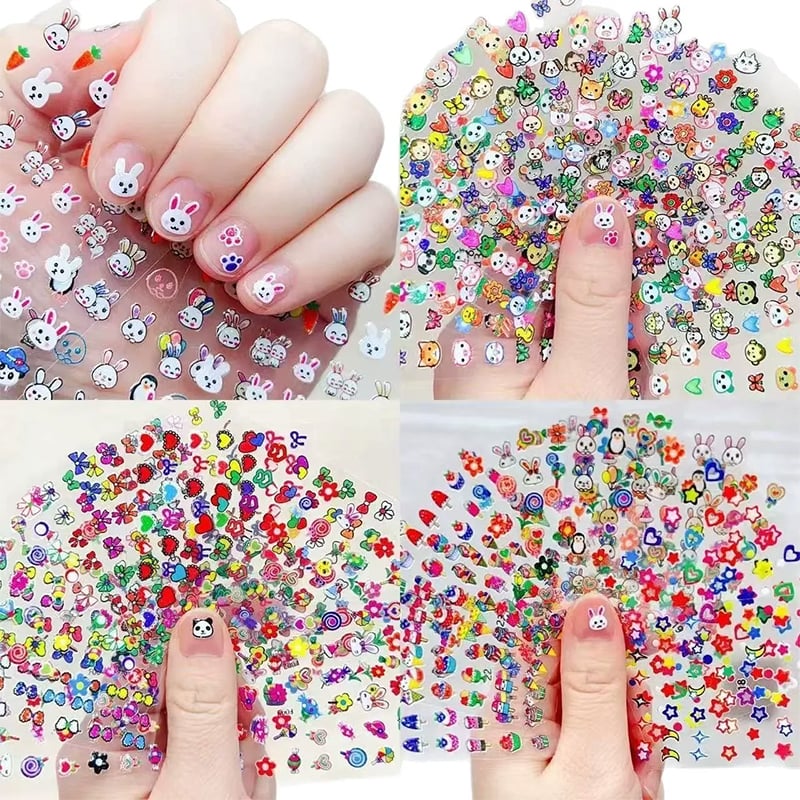 Glow-In-The-Dark Nagelstickers Voor Kinderen