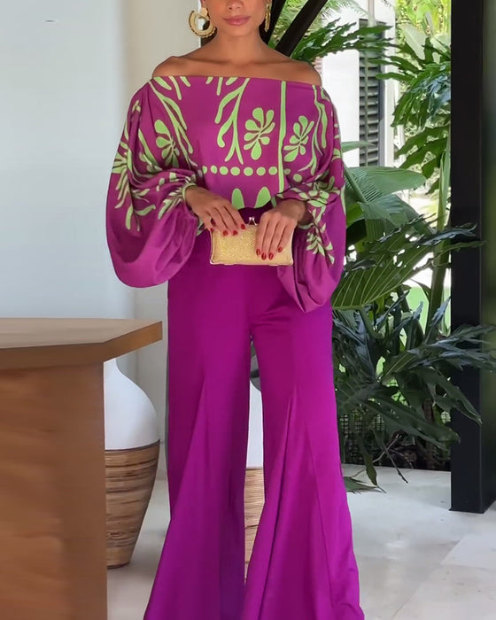 Dames elegante blouse met één schouder