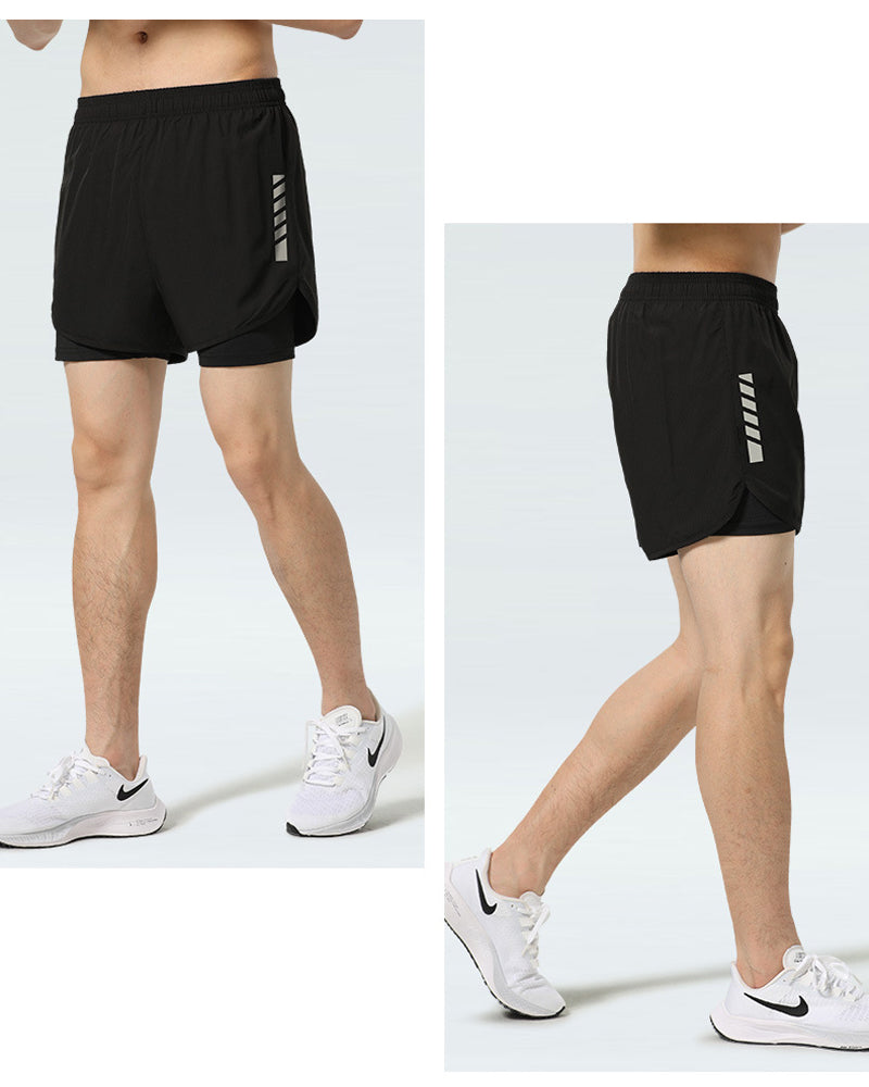 Heren Shorts Boxerstijl Dubbele Laag Bescheidenheid