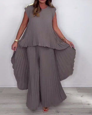 Pak Modieus Streetstyle Effen Kleur Tweedelig