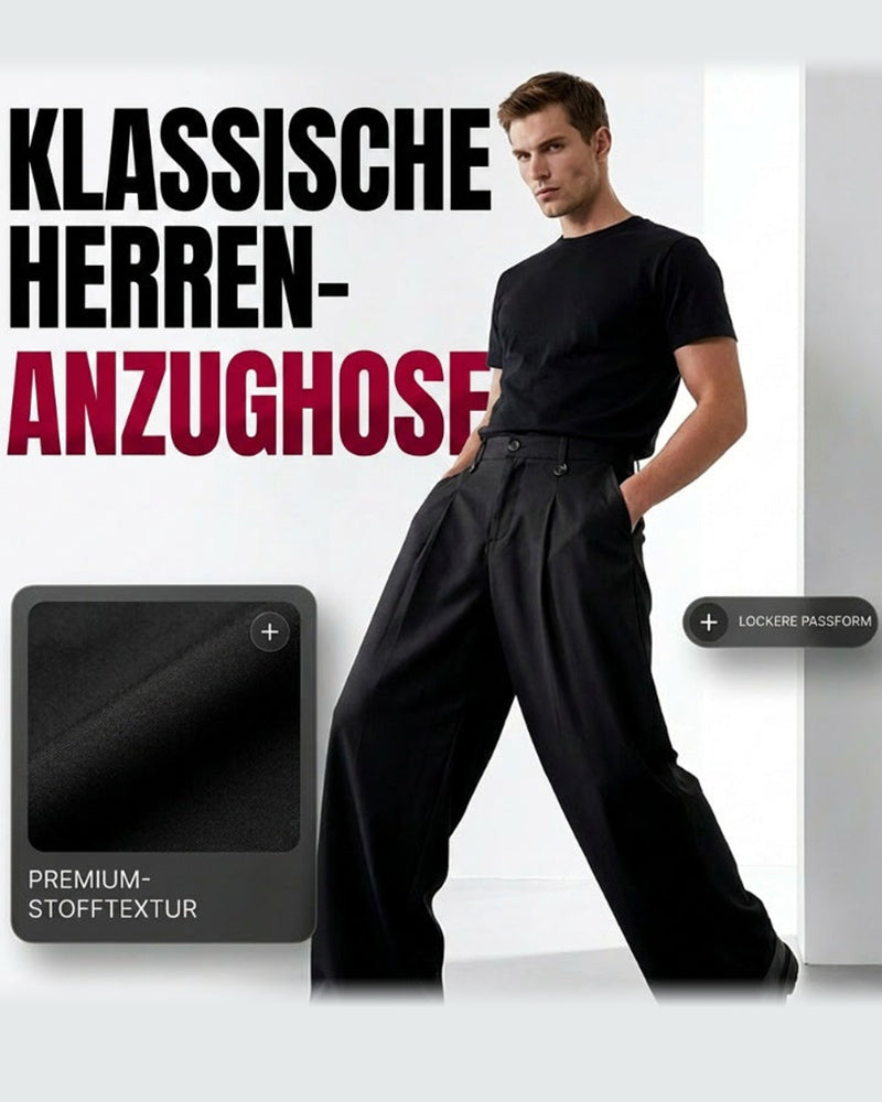 Broek Hoge Taille Knoop Gulp Breed Been