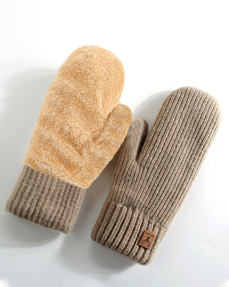 Winterhandschoenen Met Fleece Voering