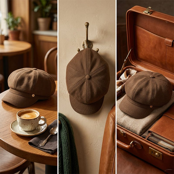 Britse Stijl Newsboy-Pet