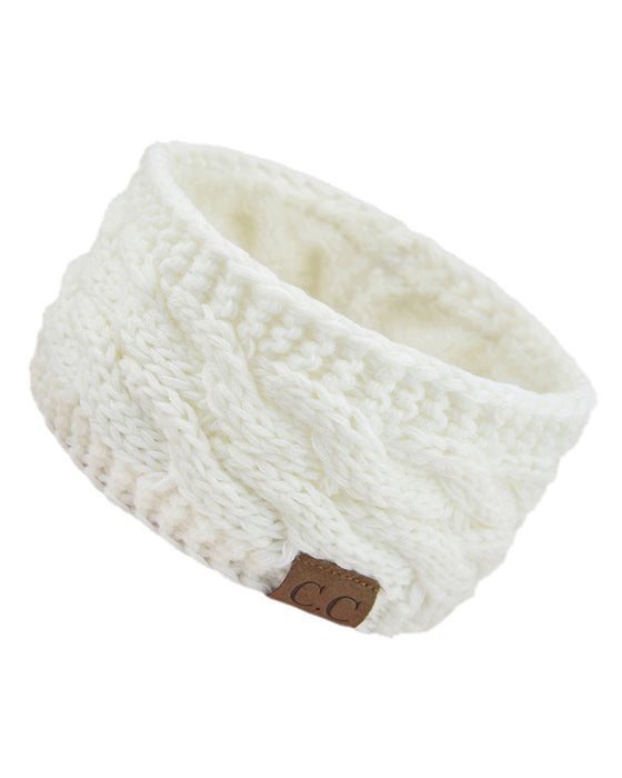 Fleece Gebreide Hoofdband Voor Herfst En Winter