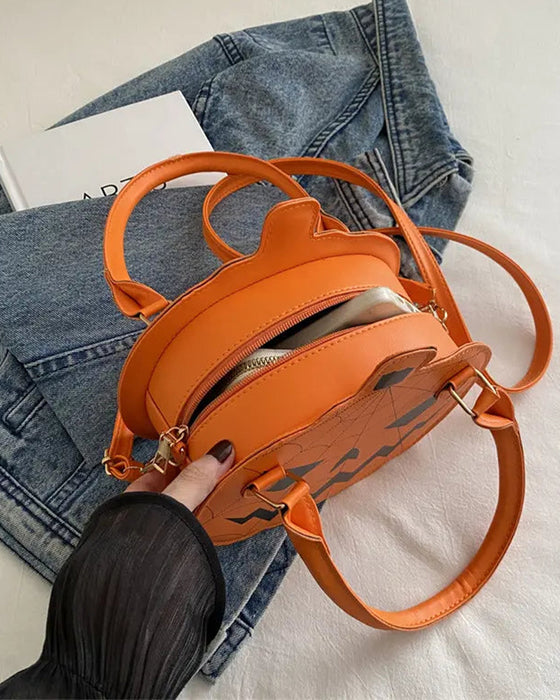 2026 Halloween Pompoentas – Schattige Crossbody & Schoudertas Voor Vrouwen