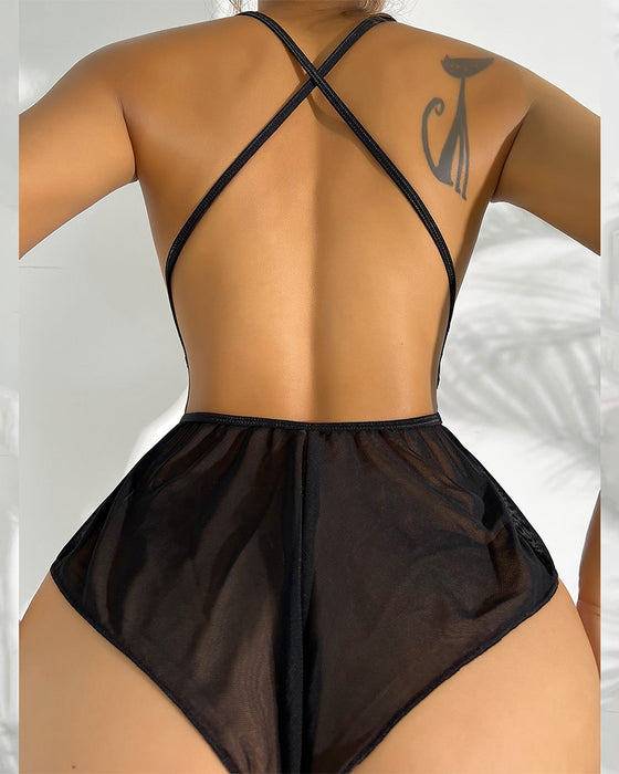 Lingerie Sexy Één-Delig Met Bandjes