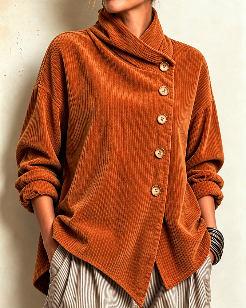 Jas Turtleneck Knoop Los