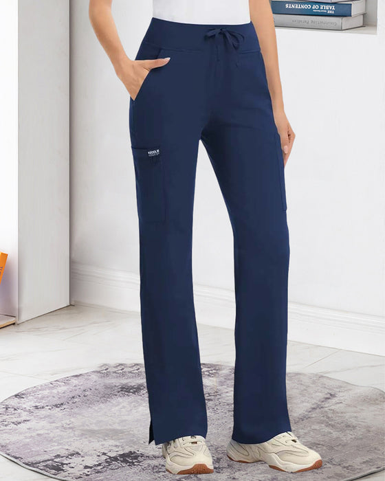 Broek Dubbele Zak Slim Stropdas Casual
