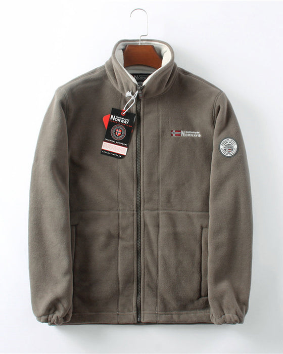 Jacket Heren Dubbel-Lagen Fleece & 50% KORTING