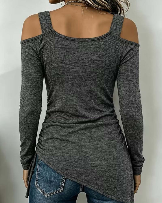 Top Camisole Onregelmatig Casual