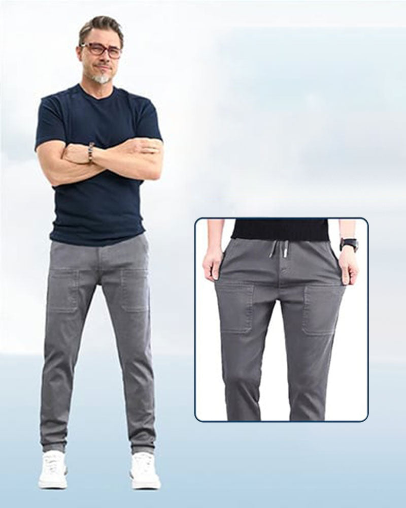 Broek Hoge Stretch Multi-Zak Duurzaam Cargo