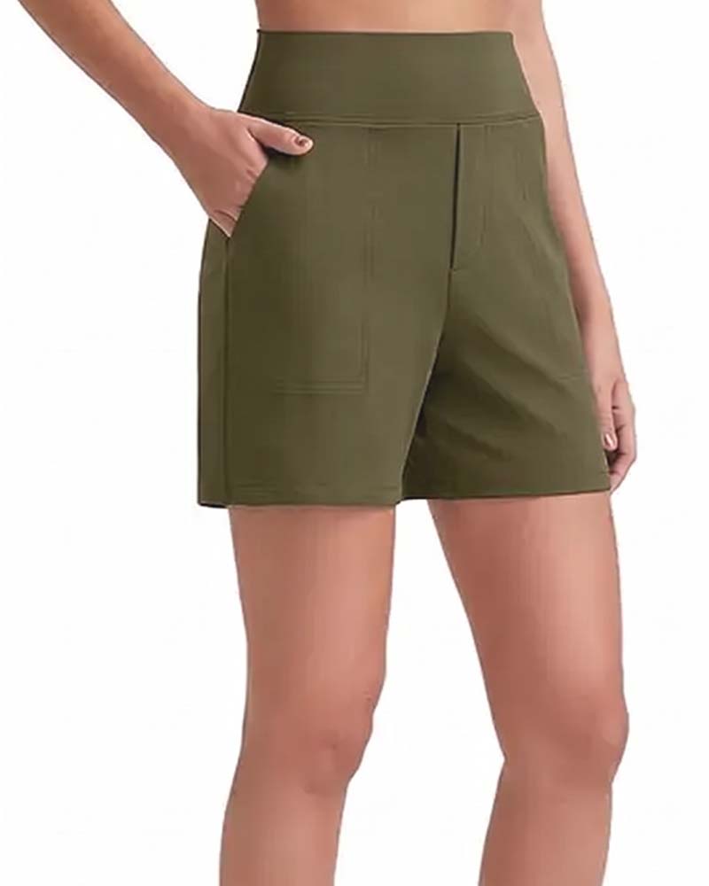 Shorts Hoge Taille Sportief Hardlopen