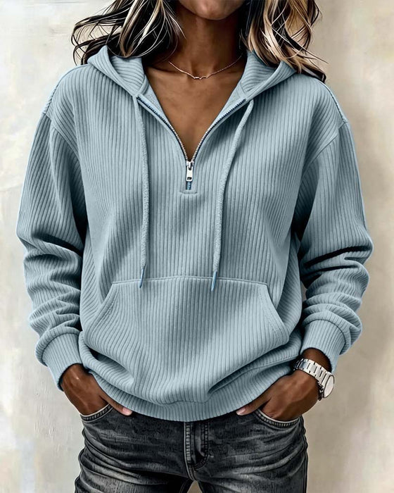 Hoodie Mode Lange Mouw