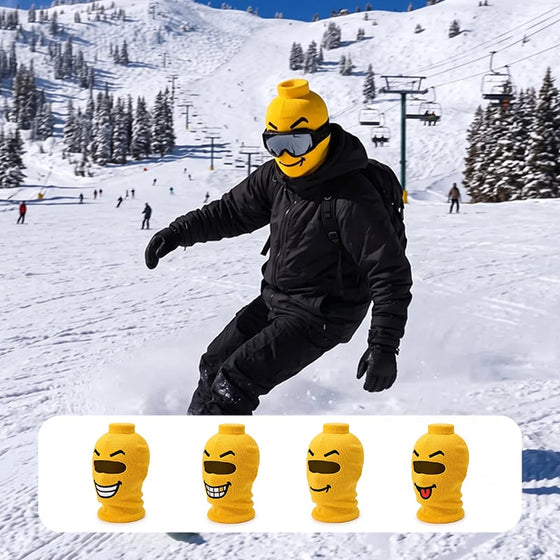 Grappige Skihoofddeksel