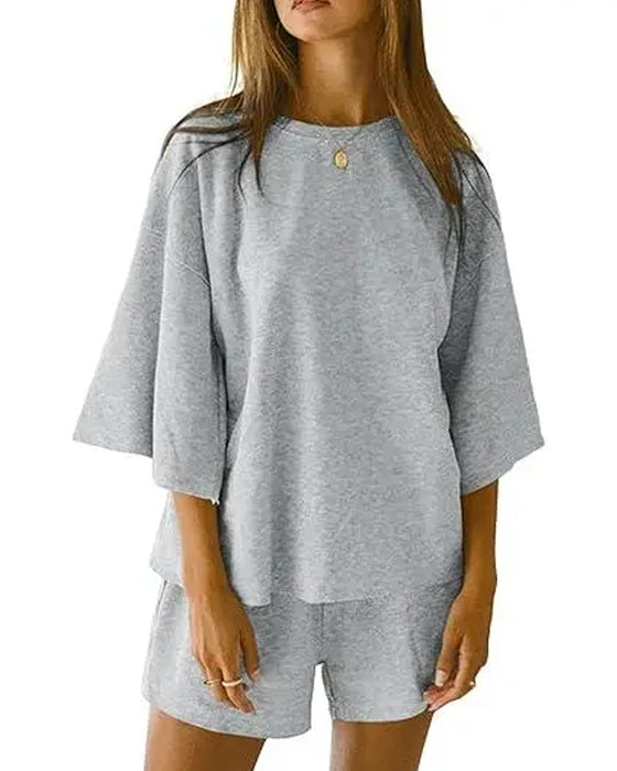 Set Elastische Taille Shorts Casual