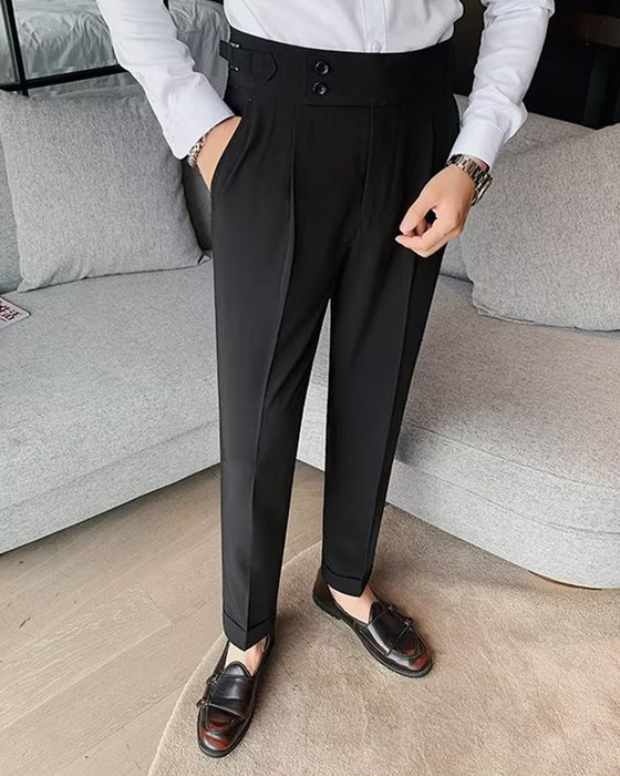 Heren Broek Zak Effen Casual Jurk
