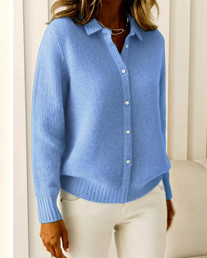 Vest Mode Reverskraag Knoop