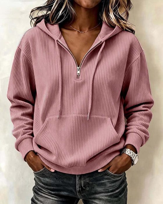 Hoodie Mode Lange Mouw