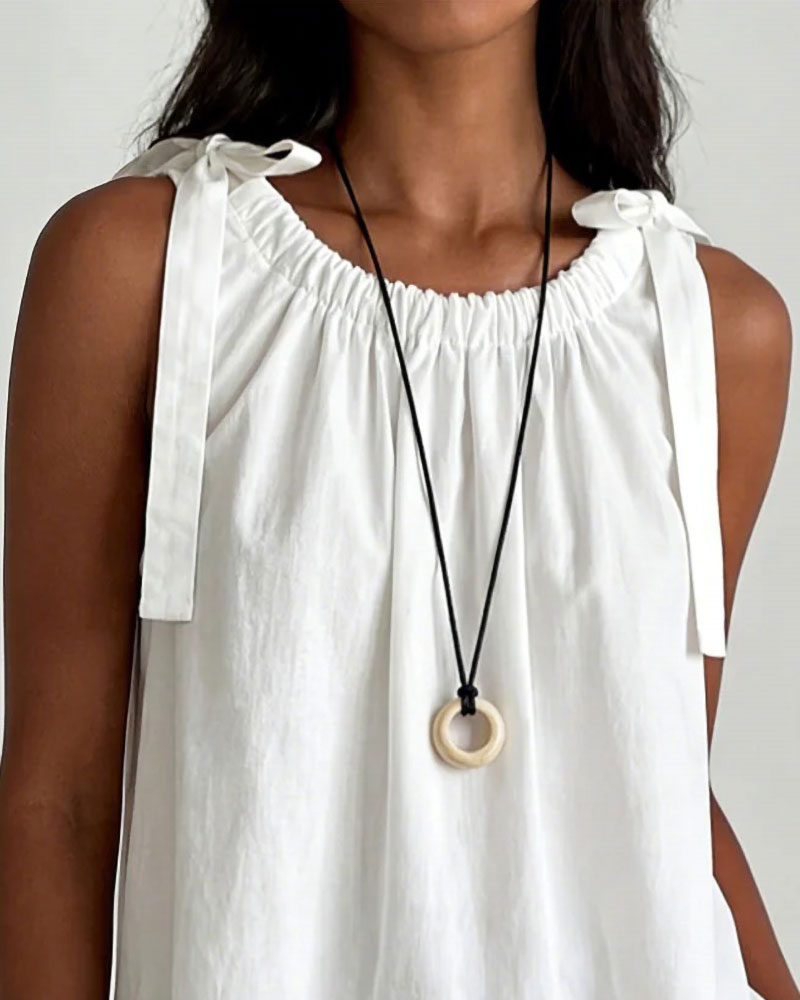 Tanktop Stropen Gerimpeld