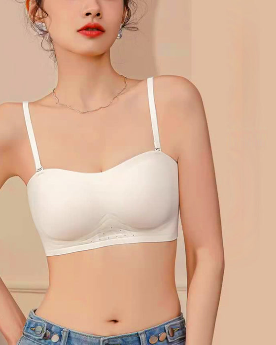 Comfortabele Strapless Bh In Effen Kleur