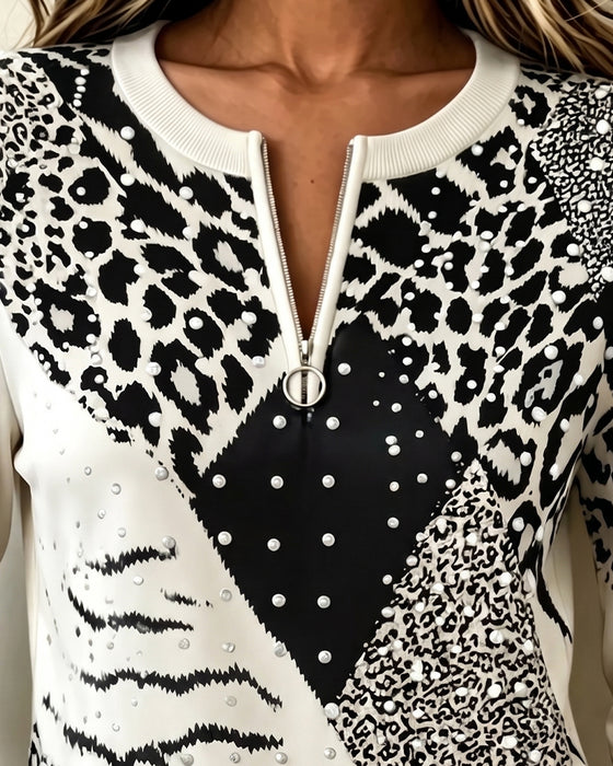 Sweater Lange Mouwen Ronde Hals