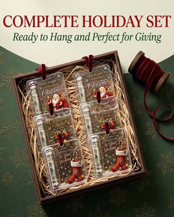 Kerst Contant Cadeau Ornament