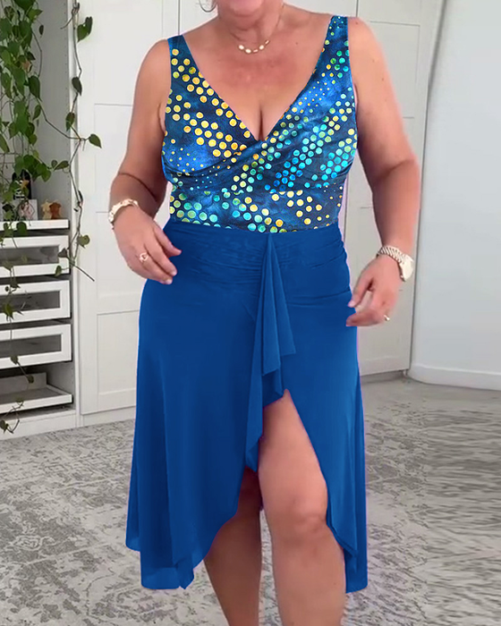 Badpak Polka Dot Print Heup