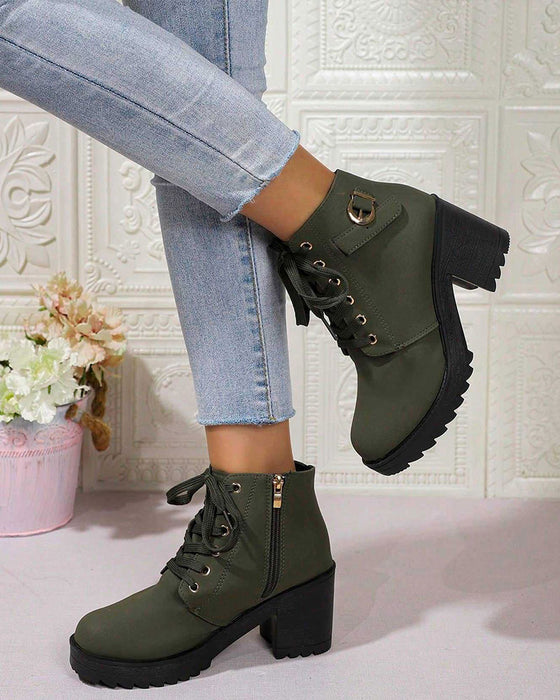 Chunky Platform Enkelbottines