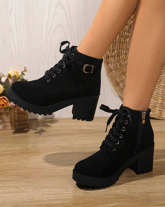 Chunky Platform Enkelbottines