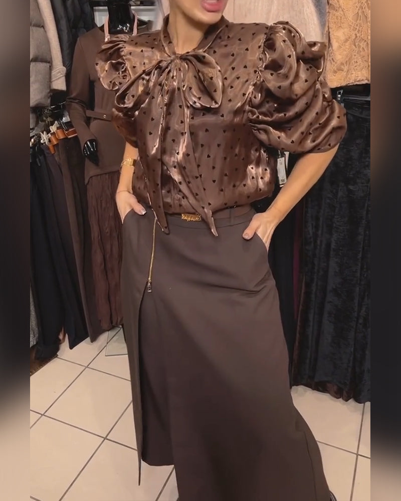 Rokbroek Stijlvol Ritsdesign Casual