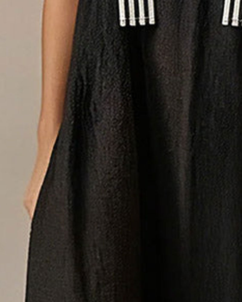 Jurk Gestreept Jarretel