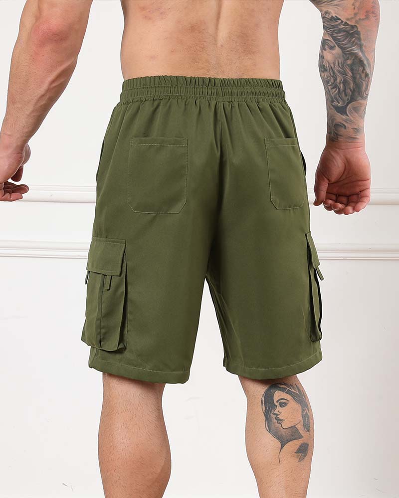 Shorts Trekkoord Cargo Casual
