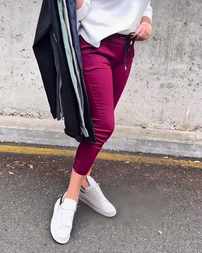 Broek Elastisch Trekkoord Potlood