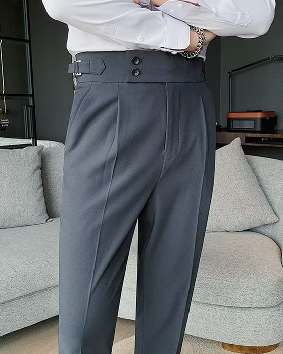 Heren Broek Zak Effen Casual Jurk