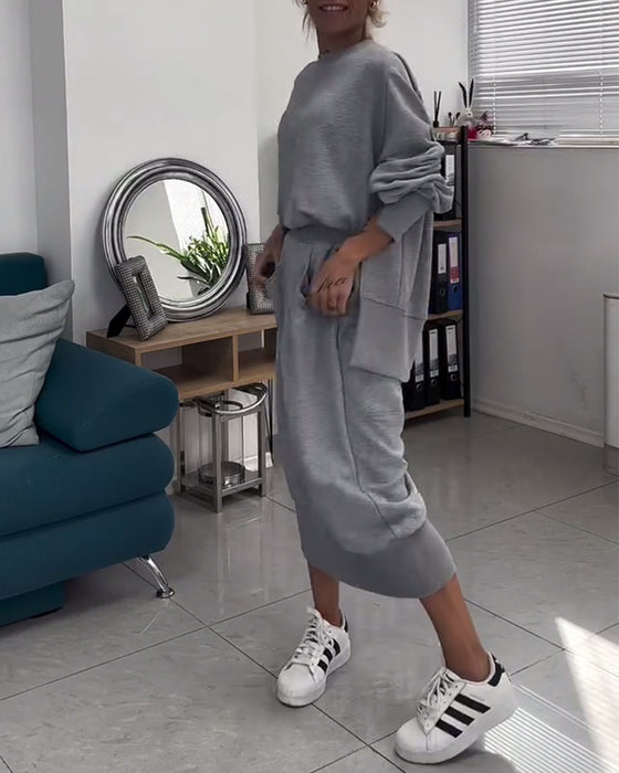 Trui & Rok Set Afgestemd