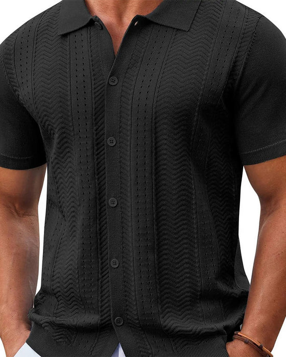 Shirts Opengewerkt Brei Knoop
