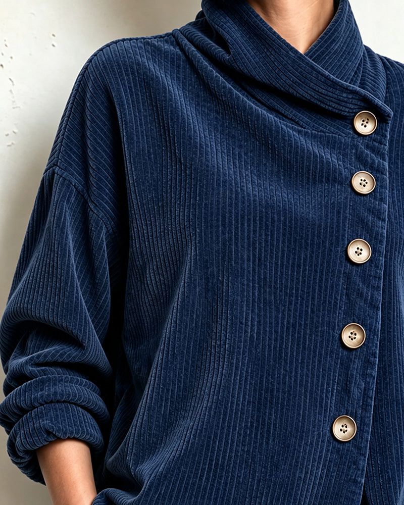 Jas Turtleneck Knoop Los