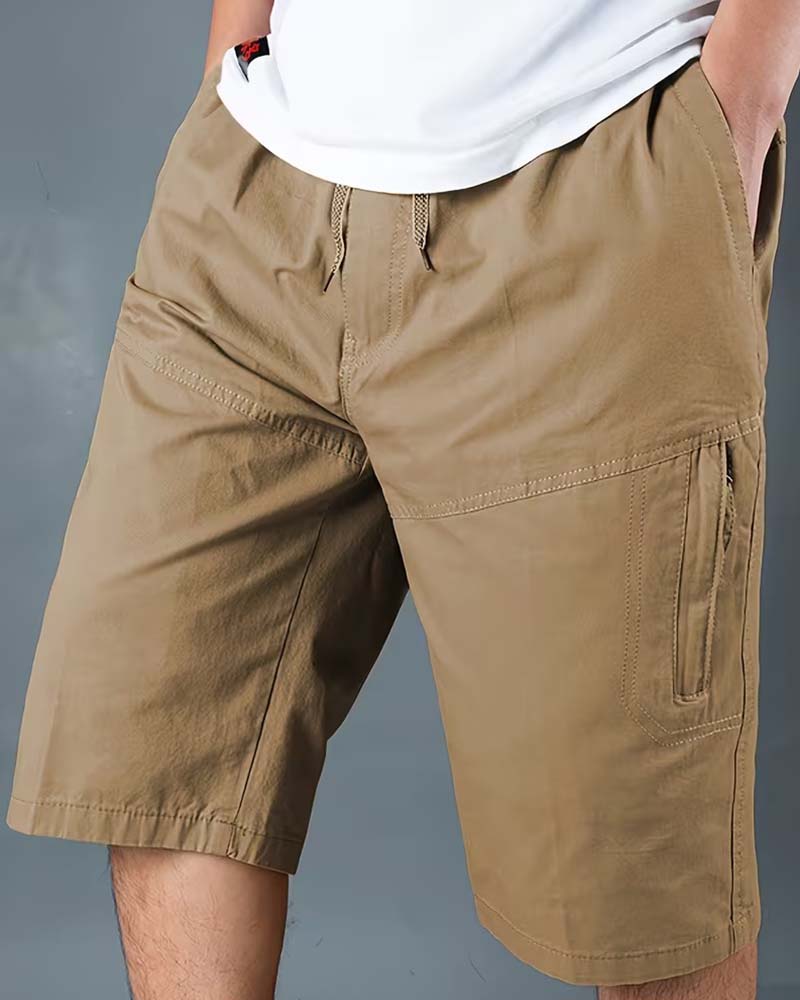 Heren Shorts Rechte Pijp Casual