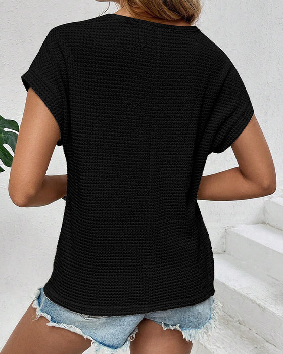 T-Shirt Raglan Gaas Hol Uit Ademend