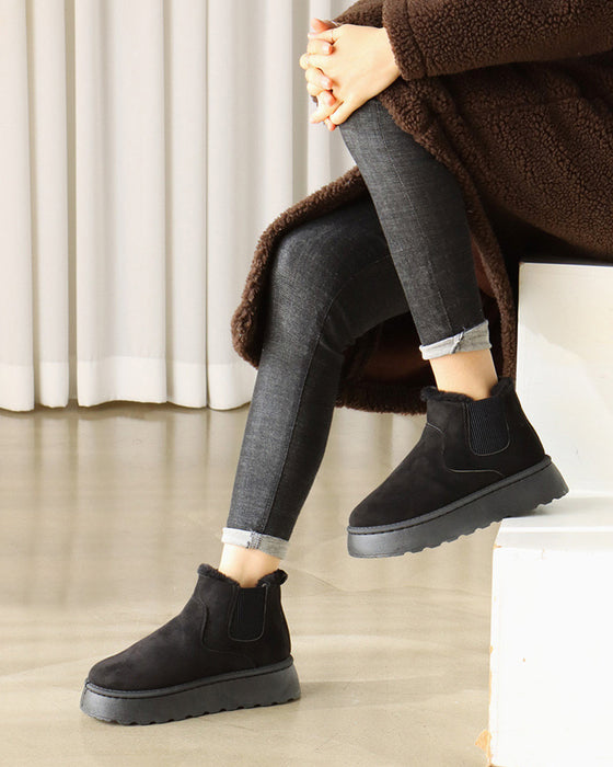 Dikke, effen sneeuwschoenen